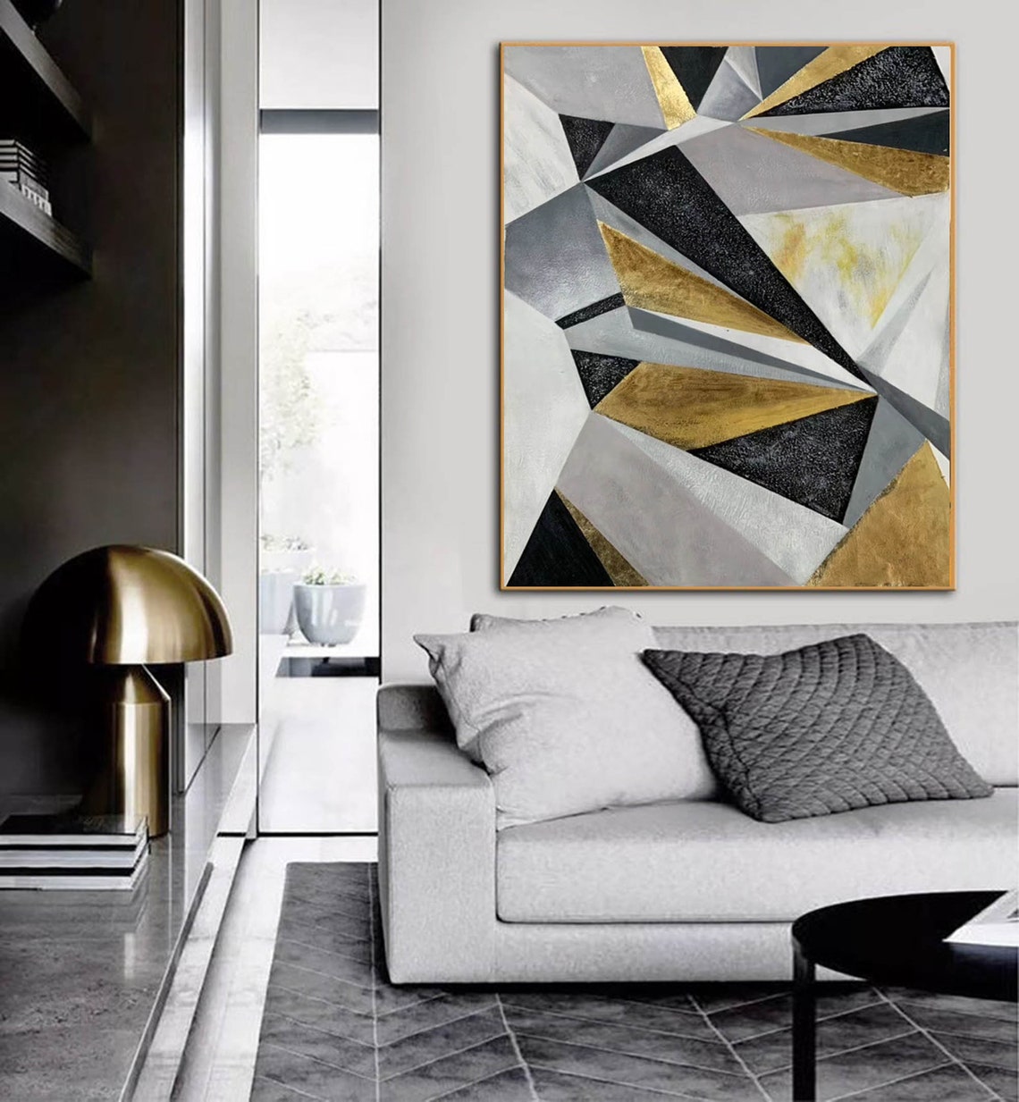 Extra Large Wall Art Abstract Painting on Canvas Original Wall Art ...