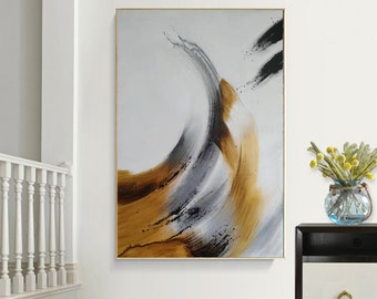 large abstract painting canvas, extra large canvas wall art, modern abstract art painting, large acrylic painting abstract,huge wall artA418