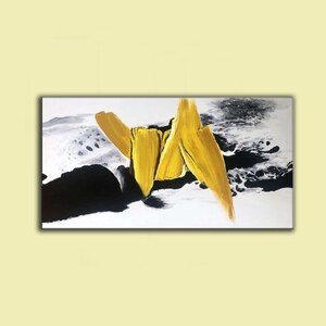 överdimensionerad abstrakt målning originalkonst, stor original abstrakt målning på duk, modern abstrakt väggkonst på duk, canvas väggkonstA47 bild 8