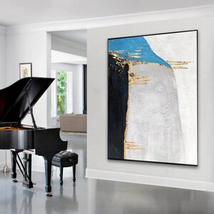 large acrylic painting on canvas, contemporary paintings abstract, original canvas art, modern abstract art, oversized canvas wall art A195