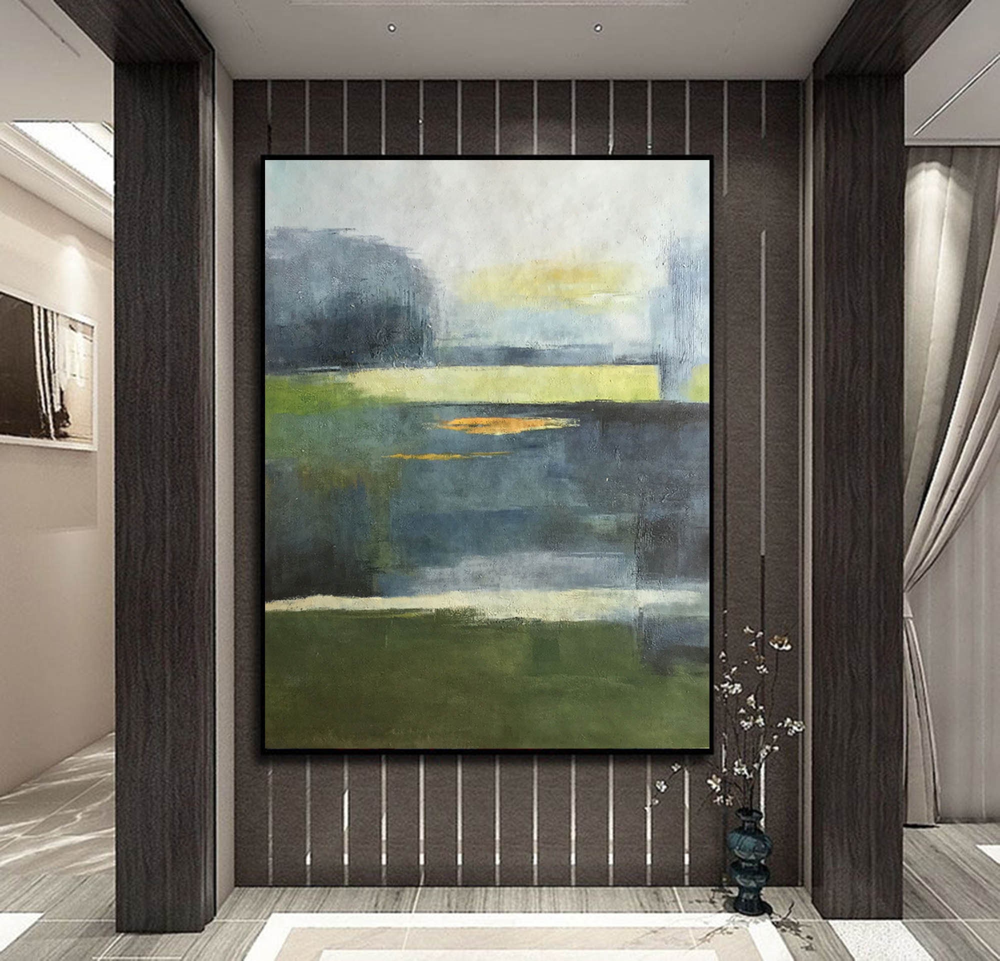 Modern Abstract Painting on Canvas Original, Abstract Oil Painting on ...