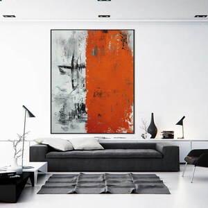 large painting on canvas original, large abstract canvas art, big canvas art painting, oversized wall art canvas, extra large wall art W269