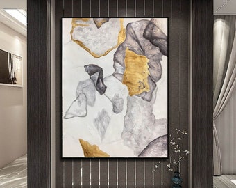 large abstract wall art, modern abstract painting, large canvas wall art, large oil painting, extra large wall art abstract M479