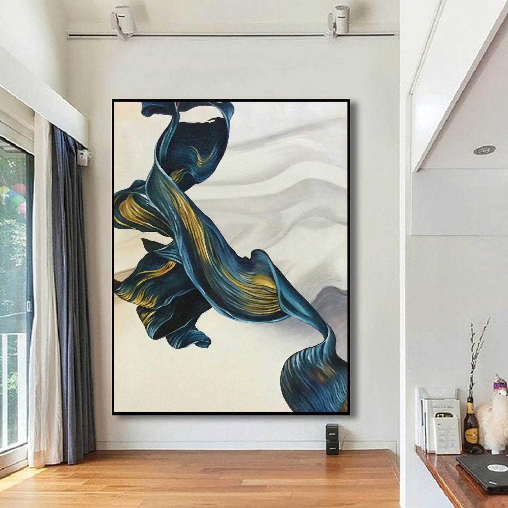 Cuadro Abstracto - SINFONIA ORANGE – Espitia Fine Art, image size:2000x2000