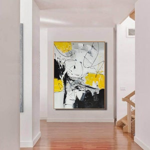 modern abstract painting, acrylic textured painting, extra large wall art abstract painting, oversized canvas wall art, modern wall art W259