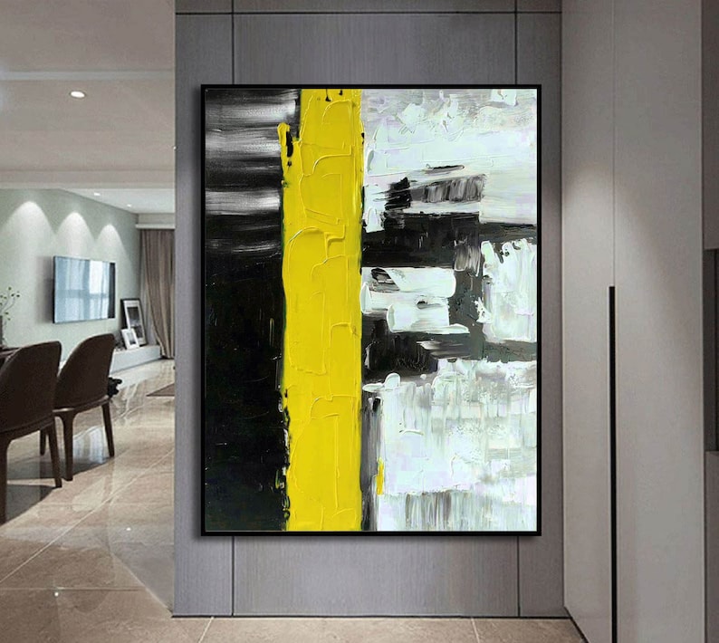 Large Oil Painting Abstract, Original Abstract Art on Canvas, Large ...