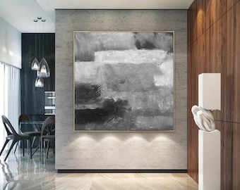 abstract canvas wall art, modern abstract art, large wall art, oversized canvas art, acrylic painting, contemporary wall art painting A162
