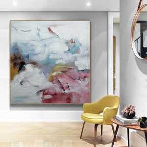 large abstract painting original, extra large wall art canvas, contemporary art hand painted, oversized wall art, modern wall art  M357