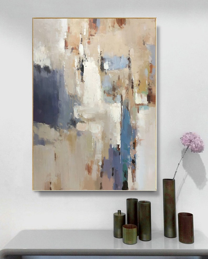 Large Abstract Painting Original Art, Abstract Oil Painting, Extra