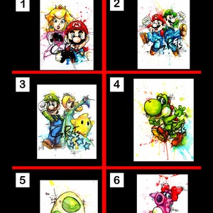 Prints Ma-Rio Bros