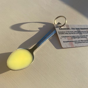 Colostrum Teaspoon - Midwife, Doula, Health Visitor, IBCLC, Peer Supporter, Breastfeeding Counsellor Antenatal Teaching Aid Tool