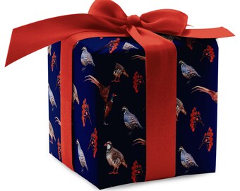 Birds of a Feather Luxury Gift Wrap - Available in 2 Colors