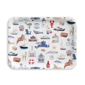 Martha&#39;s Vineyard Forever! Birchwood Tray - Martha&#39;s Vineyard Gift, Martha&#39;s Vineyard Wedding