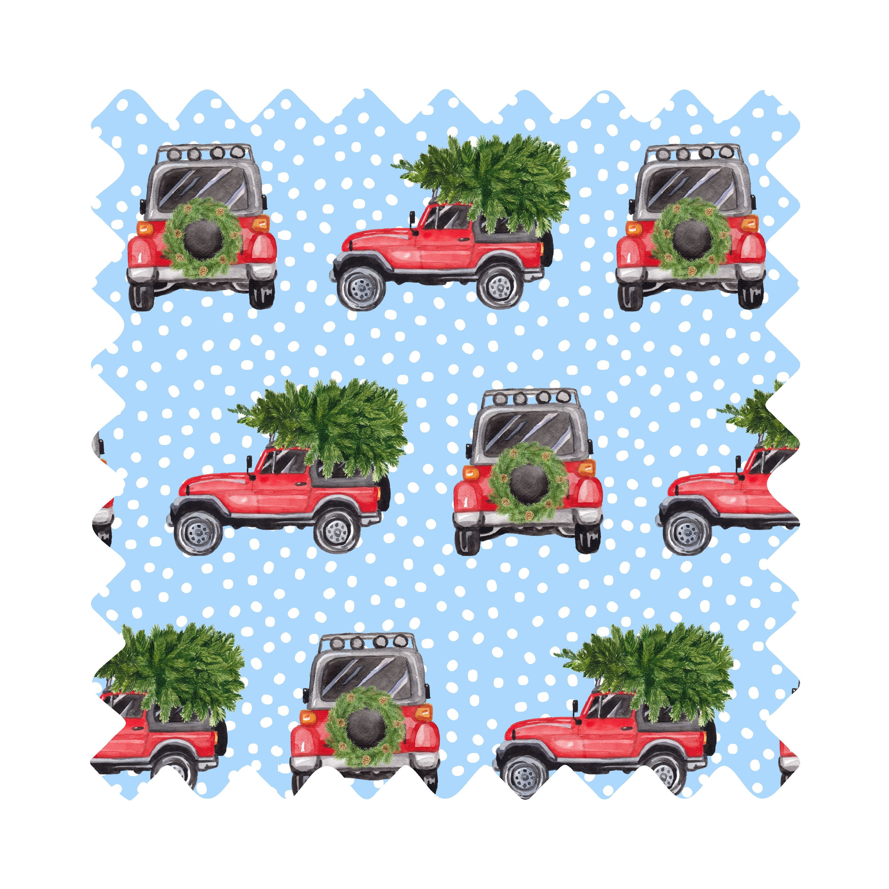 Luxury Wrapping Paper christmas Jeep® Gift Wrap Available in Etsy