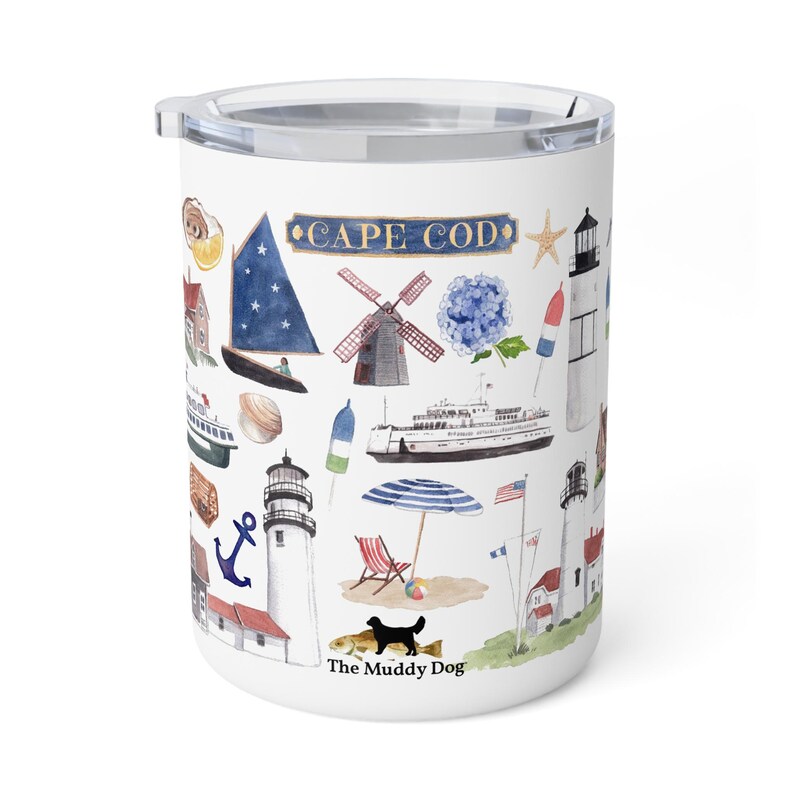 Cape Cod Forever Insulated Travel Mug image 2