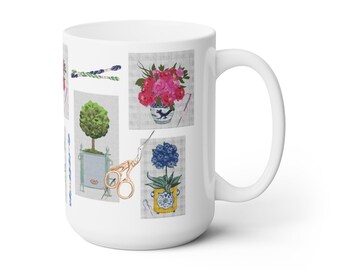 Making A Point Needlepoint Ceramic Mug