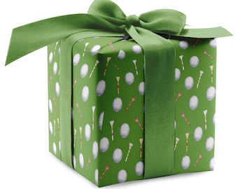 Golf Toss Luxury Gift Wrap