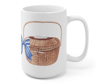 Nantucket Basket Ceramic Mug