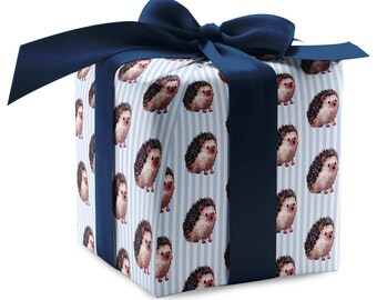 Henry Hedgehog Luxury Gift Wrap - Available in 2 Colors