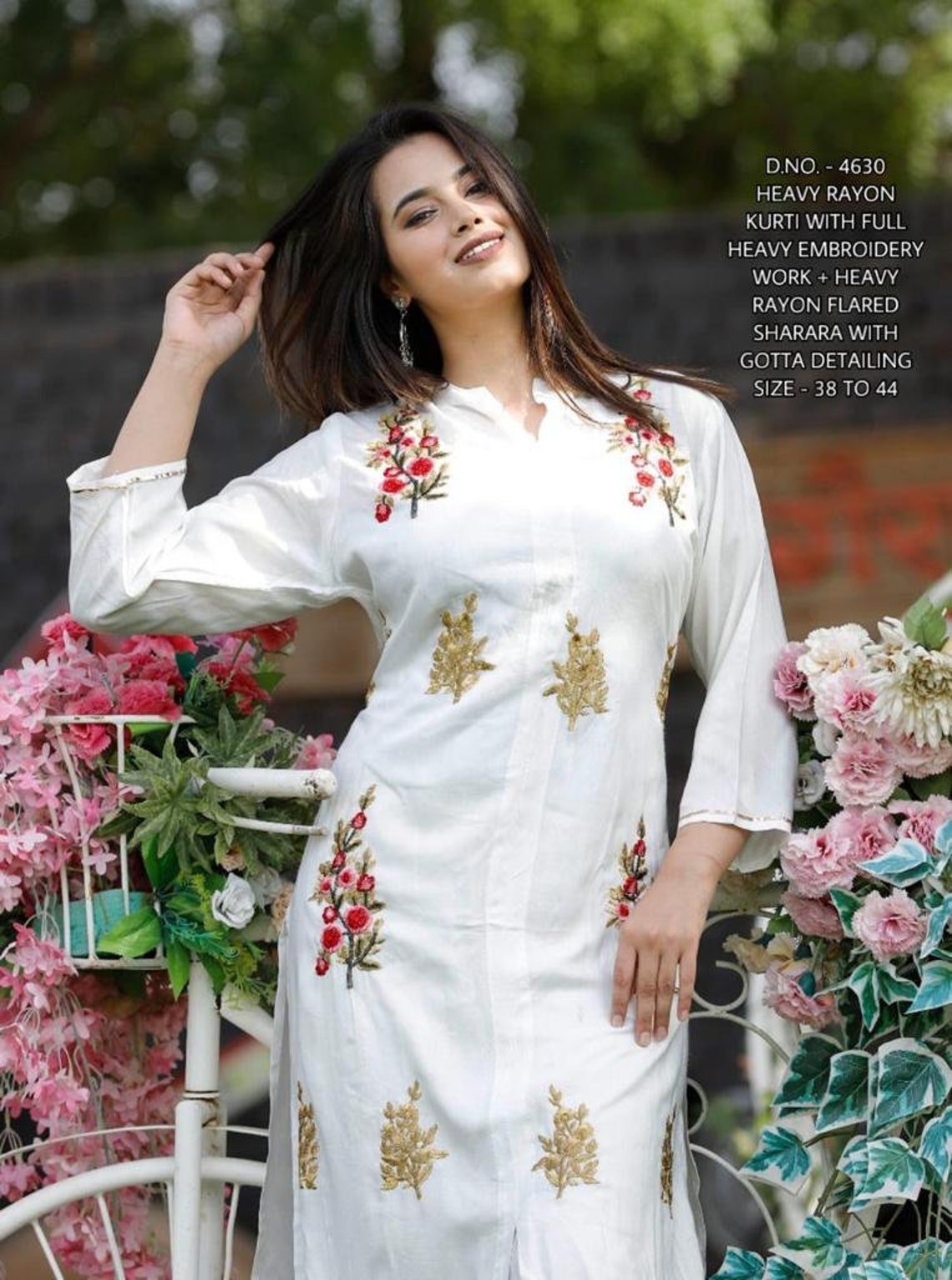 plazo with kurta design