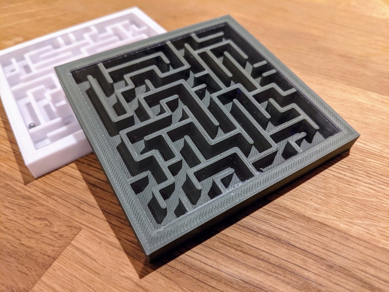 Square Labyrinth Maze Game: Kids Intelligence Development, Tilting ...