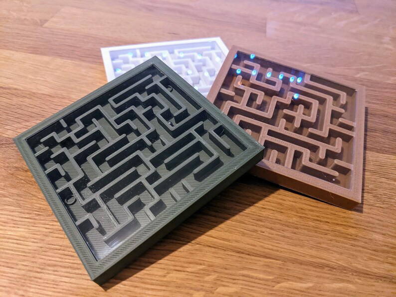 Square Labyrinth Maze Game: Kids Intelligence Development, Tilting ...