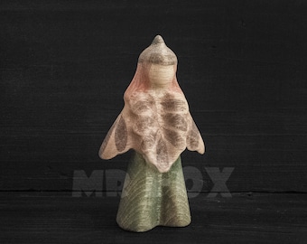 Wooden Fairy Autumn - Waldorf Fairy - Wooden Fairy Doll
