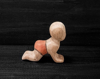 Wooden Toy Baby - Light