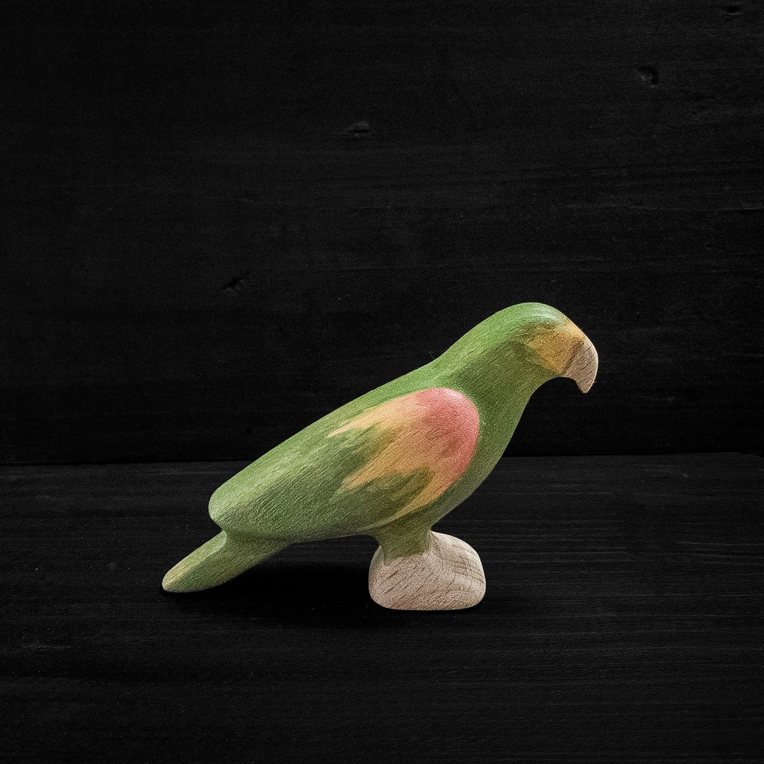 Wooden Parrot 3.5 INCH main image 1