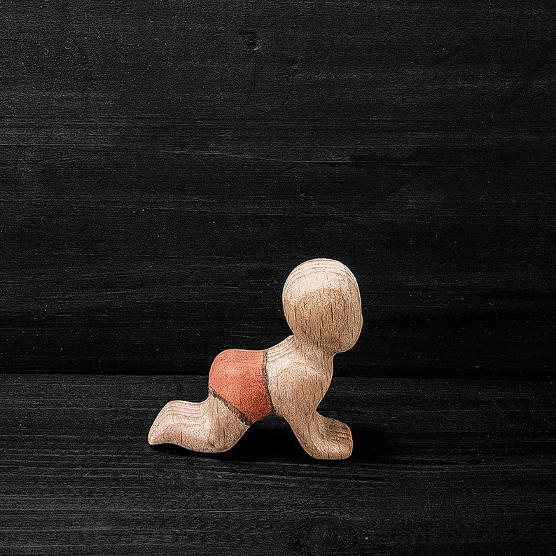 Wooden Toy Baby  Light image 1