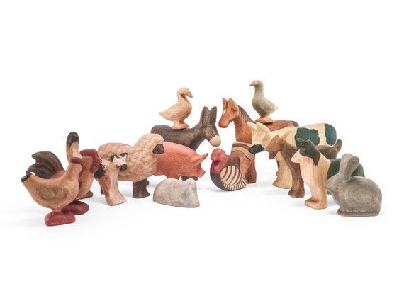 Buy Wooden Toys Farm Animals Set Wooden Farm Animals Online in India - Etsy Buy Wooden Toys Farm Animals Set Wooden Farm Animals Online in India - Etsy