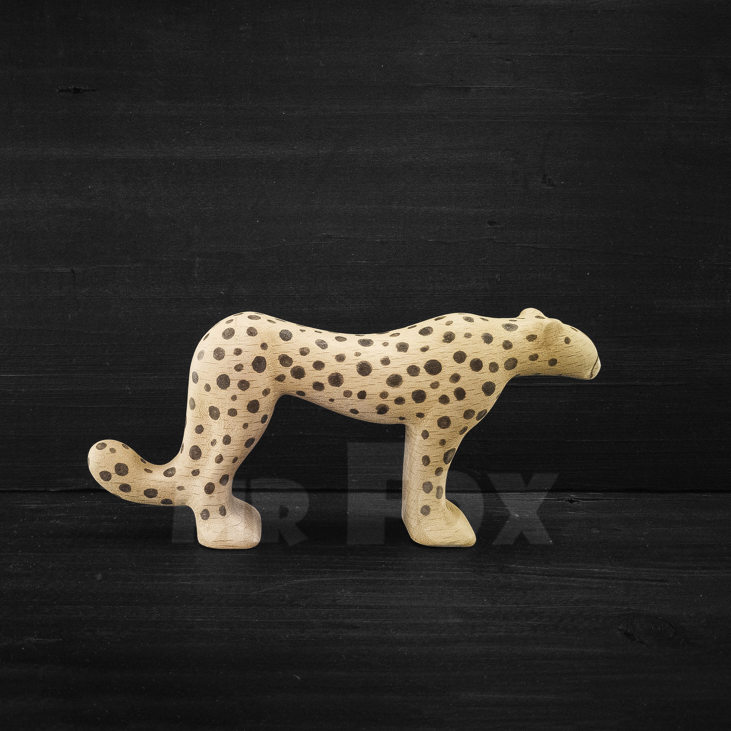 Wooden Toy Cheetah - African Animal Toy