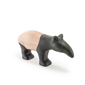 wooden tapir toy