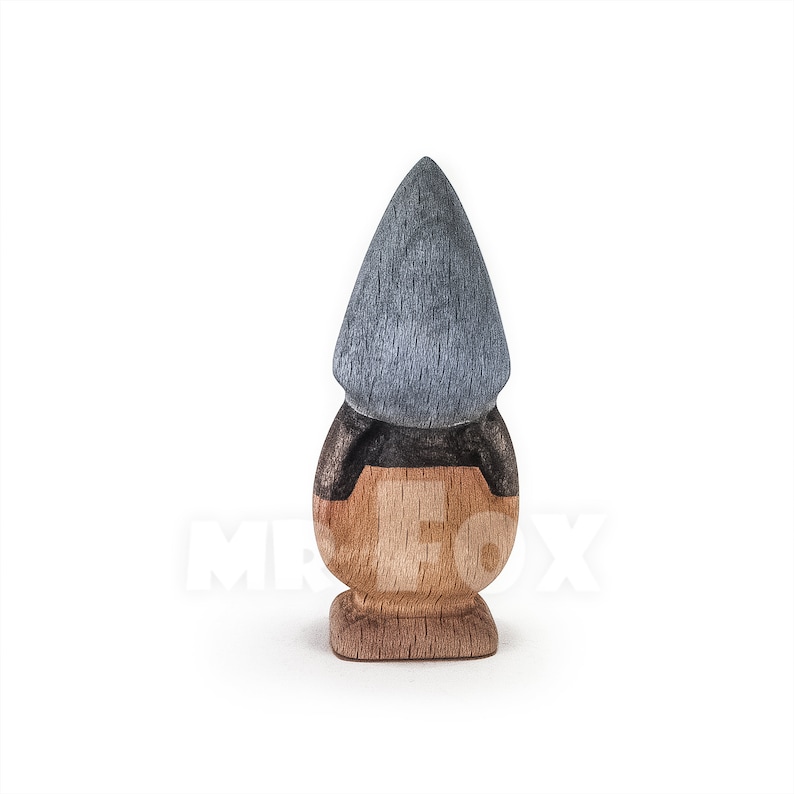 Wooden Dwarf Set Wooden Dwarf Toy Wooden Dwarf Figurine Seven Dwarfs Wooden Gnomes Wooden Tomte Nisse Christmas Ornament image 5