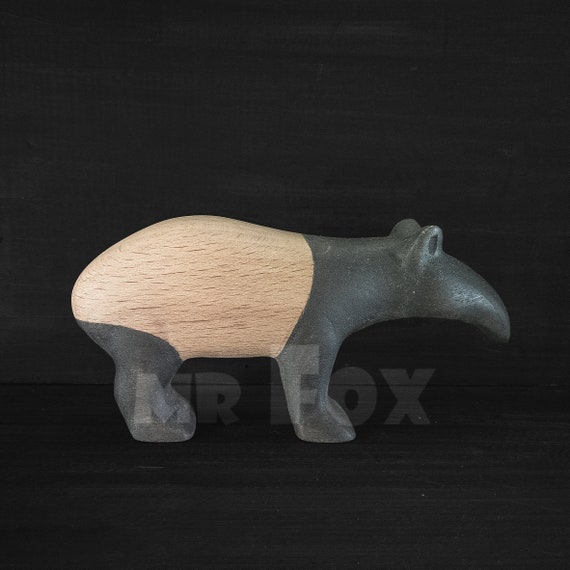 Tapir Wooden Animal Tapir Wooden Animal