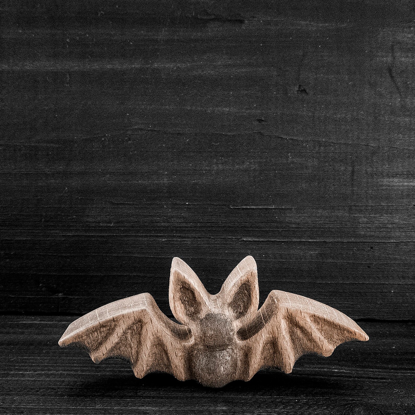 Wooden Toy Bat Wooden Bat Figurine Wooden Animal Figurine Etsy