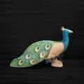 Wooden Peacock Toy - Wooden Peacock Figurine - Peacock Gifts - product logo