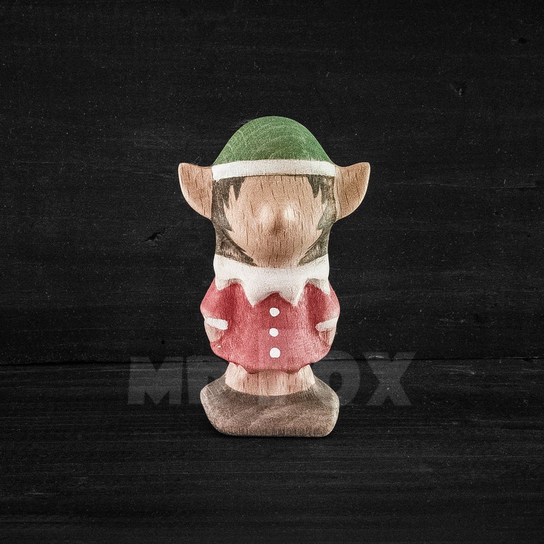 Christmas Elf Wooden - Elf Girl - Santa's Helper