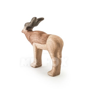 Wooden Toy Addax Antelope image 4