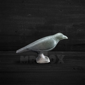 Giocattolo di legno a forma di corvo - Ravencore - Giocattolo di legno a forma di corvo - Figurina di legno a forma di corvo - Giocattolo di legno Waldorf - Giocattolo di legno Montessori - Figurina di legno a forma di uccello