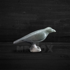 Wooden Raven Toy - Ravencore - Wooden Crow Toy - Wooden Raven Figurine - Waldorf Wooden Toy - Montessori Wooden Toy - Wooden Bird Figurine