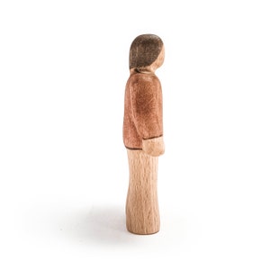 Wooden Toy Lad  Light  Wooden Toy Man image 3