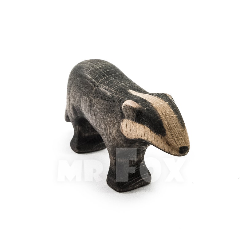wooden badger toy
