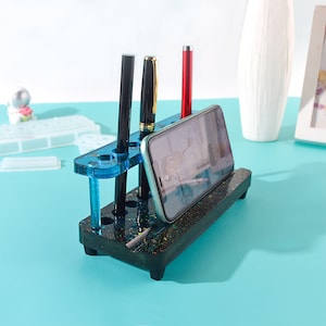 Creative Pen Holder Silicone Resin Mold, Pen Stand Molds, Home Decoration,  Molds For Gifts Making, Epoxy Resin Mold  F1066