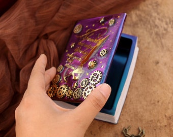 Book Jewelry Box Silicone Resin Mold, Trinket Box Mold, Molds for Gifts Making, Epoxy Resin Box Mold F1123