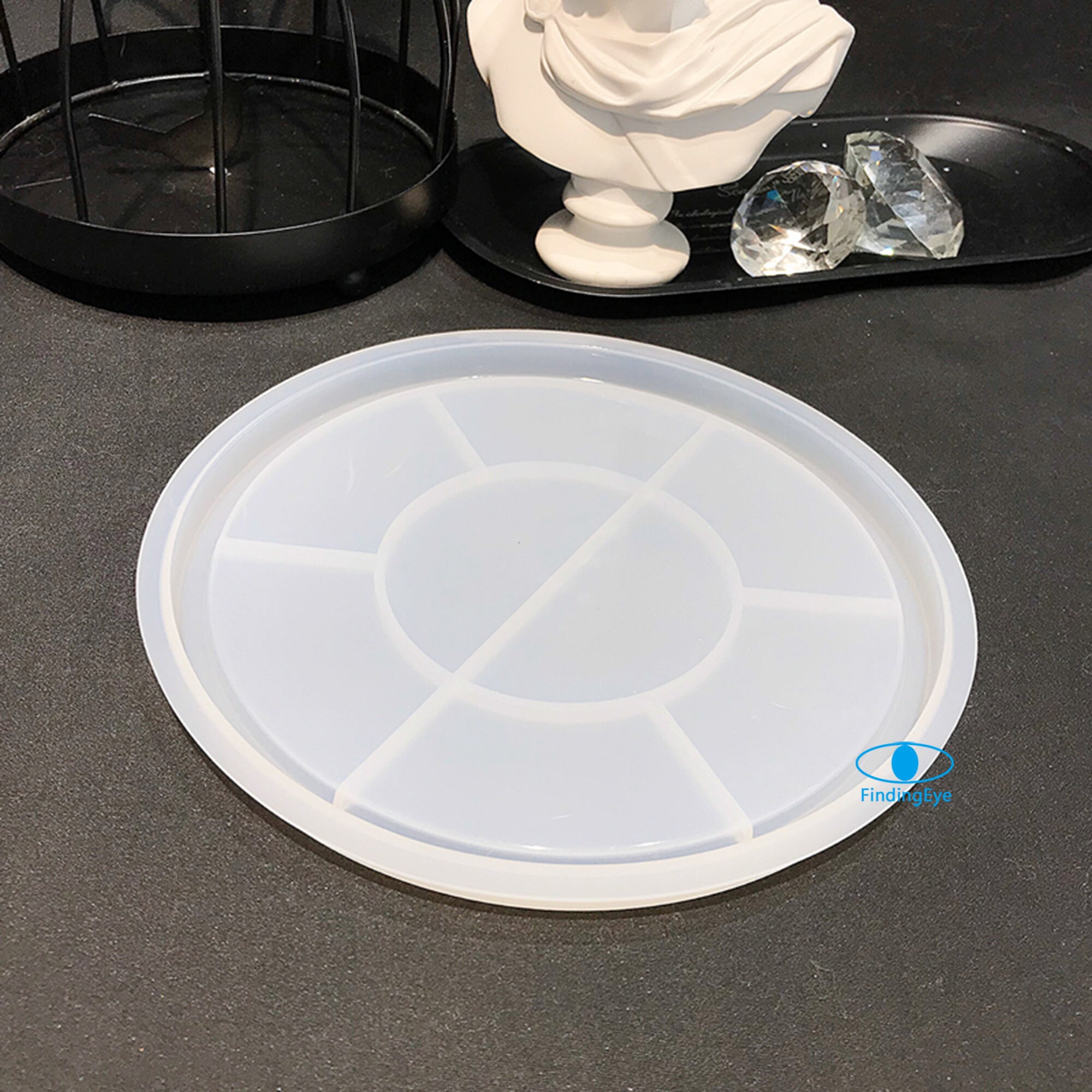 Dinner plate silicone molds Dessert tray molds Fruit dish Etsy