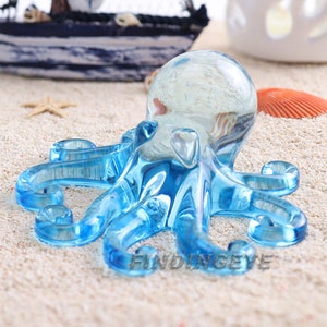 3D Octopus Ornament Silicone Resin Mold, Desk Decoration Mold, Molds for Gifts Making, Home Decoration,  Epoxy Resin Mold F1128