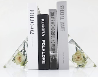 Creative Cylinder Bevel Book Holder Silicone Resin Mold, Home Decoration, Baffle Mold, Epoxy Resin Mold F880