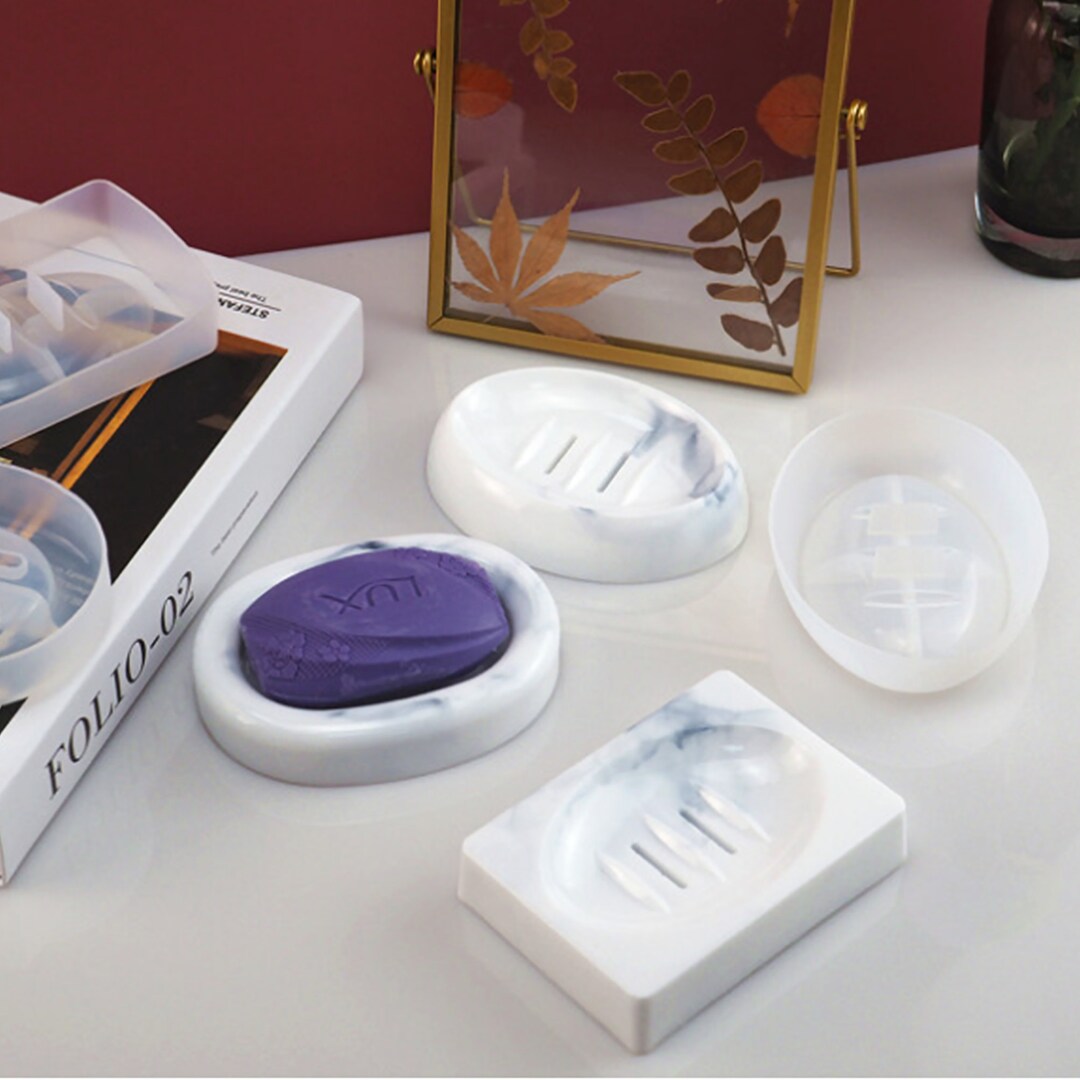 Soap Holder Resin Mold Oval Soap Box Mold Soapbox Resin Etsy