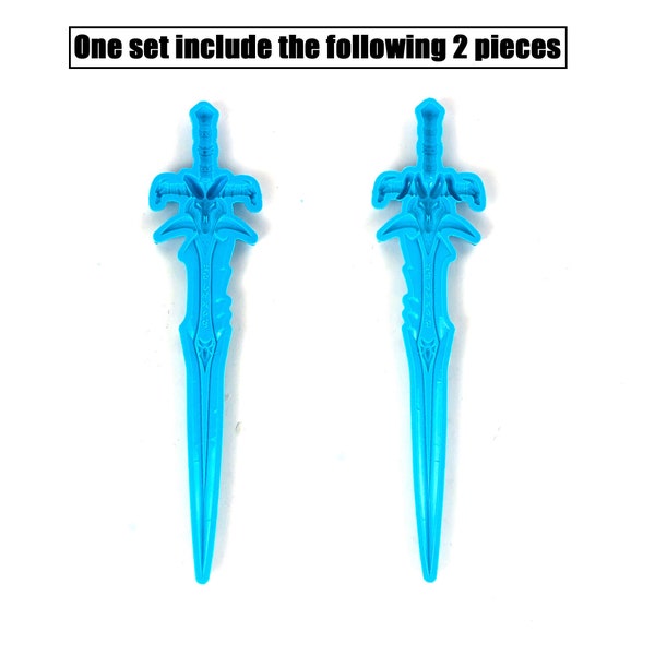 Frost Mourning Sword Resin Silicone Mold - DIY Sword Jewelry Decor, Gaming World Warcraft Silicone Mold - Findingeye F2002